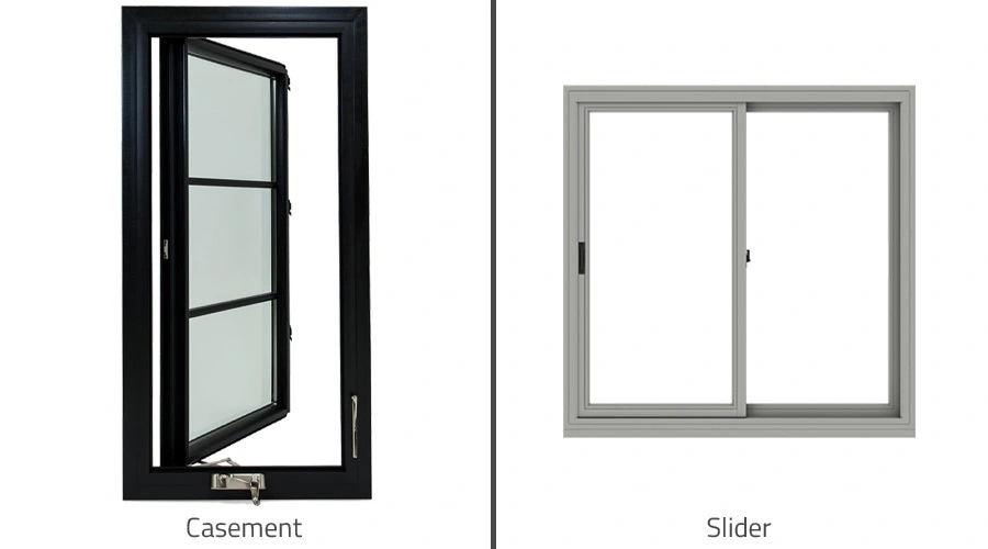 Casement Window vs Sliding Window