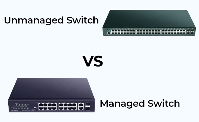 Managed IP Switches vs Unmanaged IP Switches